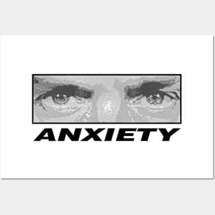 Anxiety (positive) Posters and Art